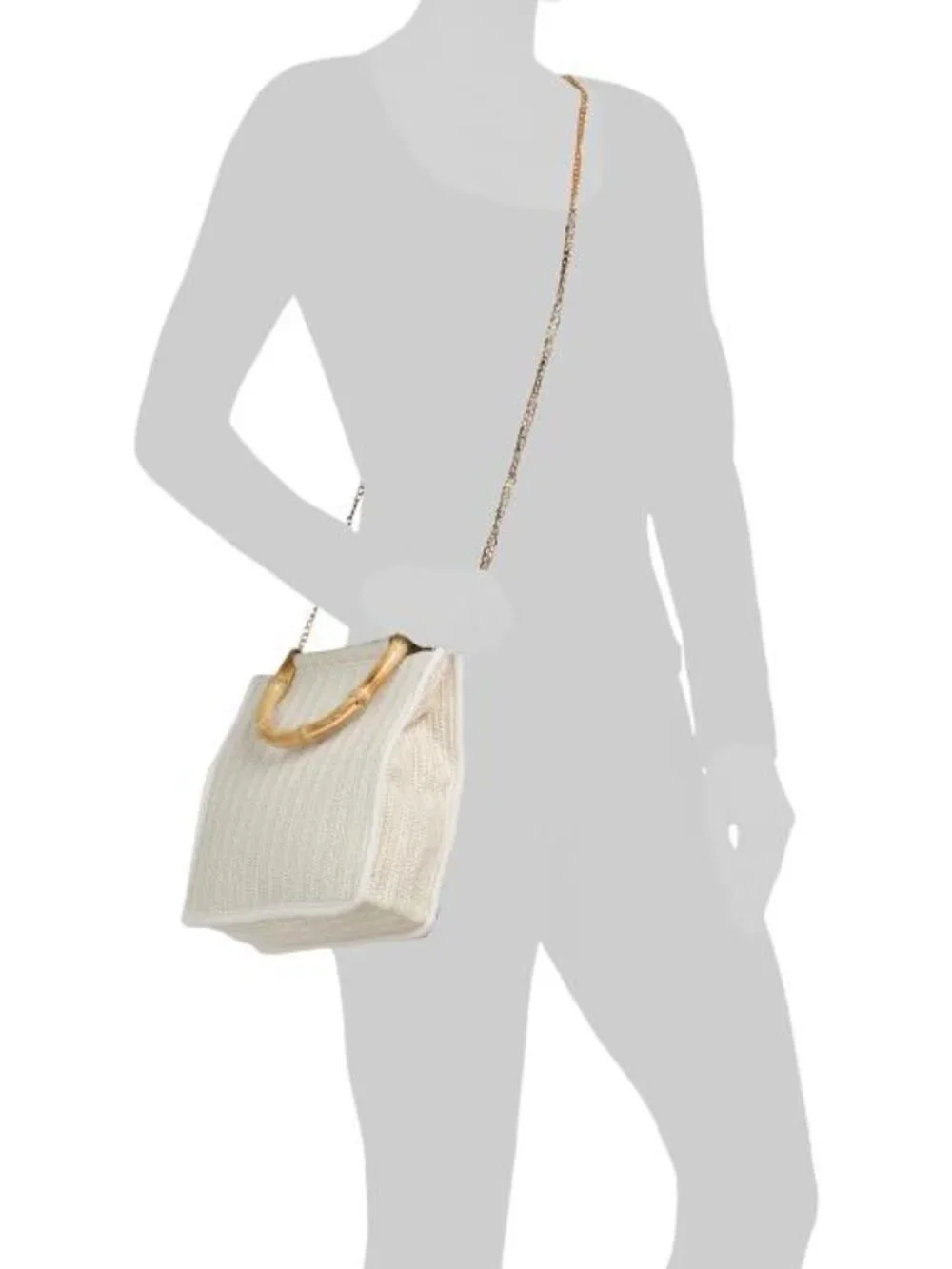 ALESSIA BIANCHI Textured Handle Tote - Picture 4 of 5